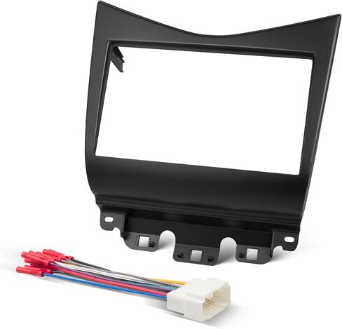 NuIth Double DIN Dash Kits for Honda Accord 2003-2007, Double Din Radio Mount Housing Bracket Installation Kit Installation Aftermarket Stereo (Dash Kit + Radio Wire) in Saudi Arabia