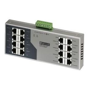 Phoenix Contact FL Switch SF 16TX Ethernet Switch ، 16 RJ45-10/100 MBPS