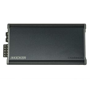 Kicker 46CXA6605 Car Audio 5 Channel Amp Speaker & Sub 1200W Amplifier CXA660.5 (Renewed)