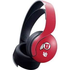 Skinit Decal Gaming Skin Compatible with Pulse 3D Wireless Headset for PS5 - Officially Licensed University of Utah Interlocking U Design