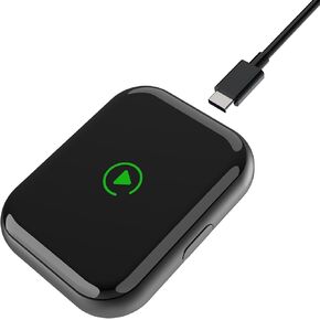 Wireless CarPlay Adapter, 2-in-1 Wireless CarPlay & Android Auto, Converts Wired to Wireless, Plug & Play for iPhone & Android, Bluetooth 5.4 & Wi-Fi 6, Compatible with 2016+ Cars