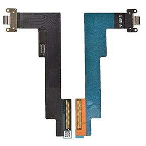 OEM Replacement for iPad Air 4 A2316/iPad Air 5 A2588 Charging Port USB Charger Dock Connector Flex Cable (WiFi Version) USA (Black)