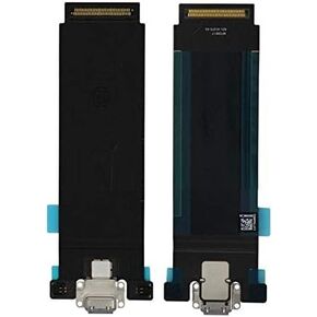 ePartSolution Replacement Part for iPad Pro 12.9" 2nd Gen A1670 A1671 USB Charger Charging Port Dock Connector Flex Cable Ribbon USA (WiFi Ver. (Black))