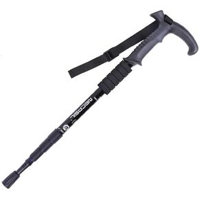 Walking Stick,Trekking Poles Walking Folding Cane with T Handle,Antishock,Quick Lock,Telescopic,Collapsible, Ultralight for Men Women in Saudi Arabia