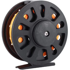 aqxreight Fly Fishing Reel Wheel with Line Left Right Hand Hand Changed Wheel Accessory Green GLA5/6 Fly Reel Fishing Plastic Metal