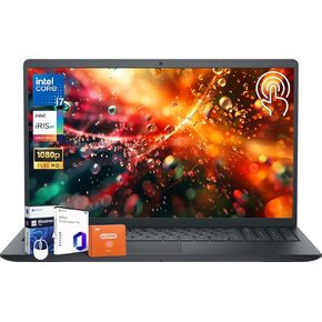 Dell Inspiron 15 3530 Touchscreen Laptop Computer, 15.6 Inch FHD Anti Glare Screen, Intel 10 Cores i7-1355U, 64 GB RAM, 2 TB SSD, Wi-Fi 6, Win11 Pro & MS Office Pro Lifetime License, Accessories