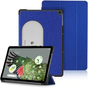 لحالة Google Pixel Tablet 2023 ، التصميم القابل للطي ، وغطاء TPU من الجلد النحيف الرقيق النحيف.