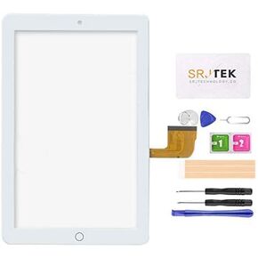 New for 10.1'' Inch Ch/Dh-10153a4-pg-fpc431 Bdf Tablet Computer External Capacitive Touch Screen Digitizer Replacement Panel Sensor (White)