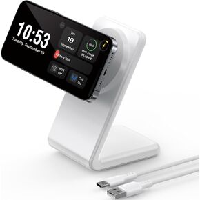 Mag.Safe Charger - iPhone Charger Stand, Fast Magnetic Wireless Charger for iPhone 16/15/14/13/12 Series - Black