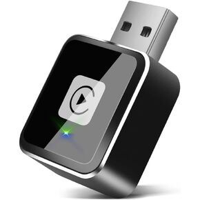 2025 Wireless CarPlay Adapter – Convert Factory Wired to Wireless, Dual-Band 5.8GHz/2.4GHz Wi-Fi, Plug & Play for iPhone 6+/iOS 10+ & Android 11+, No Delay, Auto-Reconnect