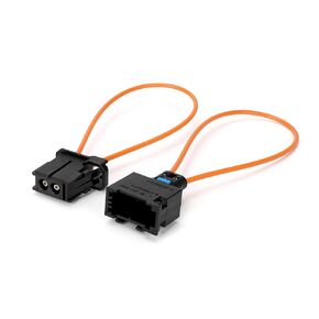 2PCS Most Fiber Optic Loop, Female and Male Fiber Optic Bypass Loop Adapter Connector Diagnostic Device Tool Compatible for BMW VW Porsche Benz Audi Mercedes Most Optical System