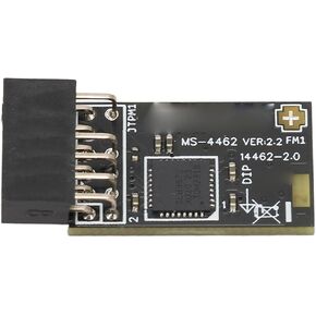ASHATA TPM2.0 Module TPM SPI 12Pin Encryption Security Module with SLB 9672 for Motherboards for 10 11