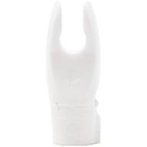Bohning Blazer Pin Nock, Standard Throat (Compound,) White, 100pk