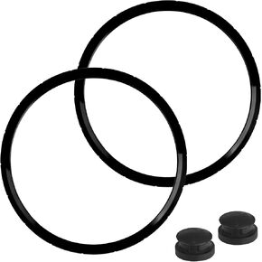 09936 Pressure Cooker Sealing Ring, Overpressure Plugs Fit for Presto Pressure Cooker, (2 Packs) Model 4 Quart 6 Quart, Replace 0126002 0136102 0136403 0136304 0136001 0216001