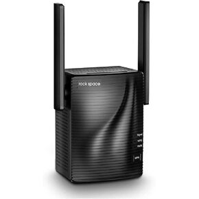 AC 1200 WiFi Extender, 2025 Fastest WiFi Booster Dual Band (5GHz/2.4GHz) WiFi Repeater Signal Booster for Home, Internet Booster Extenders Coverage up to 12000sq.ft and 68 Devices