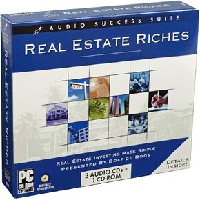 Topics Entertainment Dolf de Roos Real Estate Riches Audio Success Suite - Create Wealth Through Property - 3 Audio CD Set