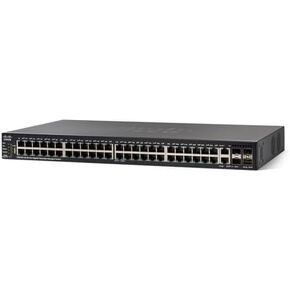 Cisco SG350X-48MP 48-Port Gigabit PoE Stackable Managed Switch - SG350X-48MP-K9-NA