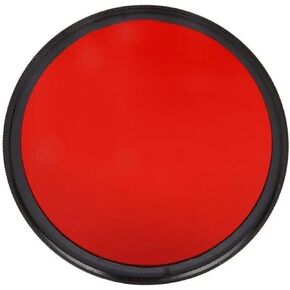 Full Color Lens Filter 37 40.5 46 49 52 55 58 62 67 72 77 82 mm Red Blue Green Purple Yellew Orange for Canon for Nikon for Sony Camera(77mm,6 Colors)