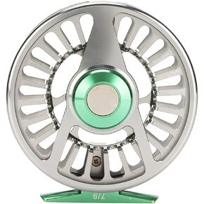 Fly Fishing Reel Fly Fishing Spool Adjustment 9Full Metal Reel Relief Hose Pole Raft Raft Wheel Rock