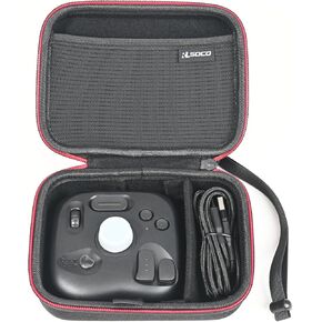 RLSOCO Hard Case for TourBox Elite Plus/NEO/Lite/Elite Bluetooth Controller for Video Photo Editing Color Grading, DaVinci Resolve Speed Editor (Case Only)