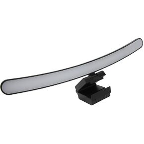Yoidesu Computer Monitor Light Bar, Arc Monitor Light Bar, Electronic Reading LED Task Light, Stepless Dimming, Three Color Temperature Adjustment, Space Saving Home Office Desk Lamp