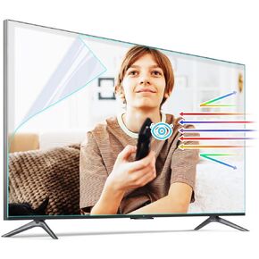 32 Inch Anti-Glare TV Screen Protector Out Blue Light Film Blocking Radiation Shield UV Filter, New Upgrade Matte Frosted Surface,32 Inch