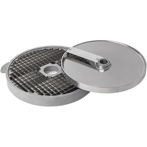 Commercial 3/8"X 3/8" Dicer Disc Blade - Professional Grade Results, Forever Sharp Technology™, Precision Engineered Aluminum, Rapid Disc Change - Compatible with Robot Coupe Machine 28112