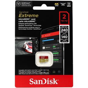 Sandisk Extreme MicroSD 2 TB V30 A2 U3 4K