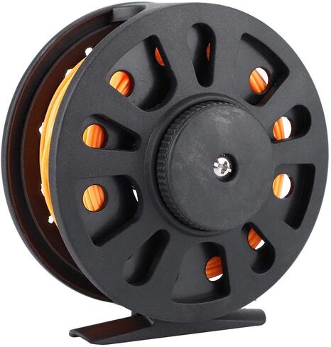 aqxreight Fly Fishing Reel Wheel with Line Left Right Hand Hand Changed Wheel Accessory Green GLA5/6 Fly Reel Fishing Plastic Metal in Saudi Arabia