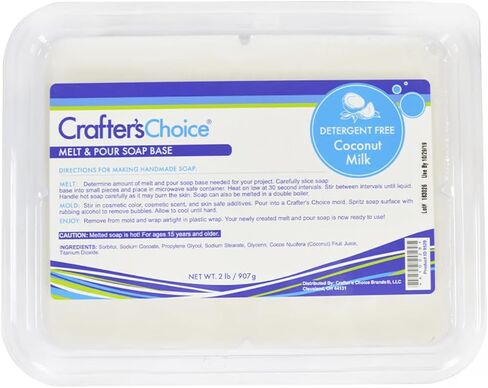 Crafters Choice Detergent Free Baby Buttermilk Soap Base 2 Lbs in Kuwait