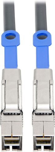 Tripp Lite Mini SAS Cable HD Cable ، SFF-8644 إلى SFF-8644 Cable ، 12 جيجابت في الثانية ، 1 م. (S528-01M) in Saudi Arabia