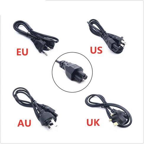 19V 3.42A 65W AC-DC Power Line Adapter (19V 3.42A EU Cable) in Saudi Arabia