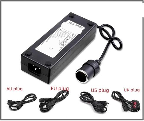 AC Adapter DC 110V 220V to 12V Power Inverter 220V(6A,EU) in Saudi Arabia
