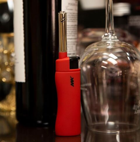 MK 4PCS Candle Lighters with 1PC Premium Butane Set, Windproof Flame, Ideal for Candle, BBQ Lighters in Saudi Arabia