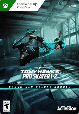 Tony Hawk's Pro Skater 1 + 2 - حزمة Deluxe Cross -gen 1P - Xbox [الرمز الرقمي] in Saudi Arabia