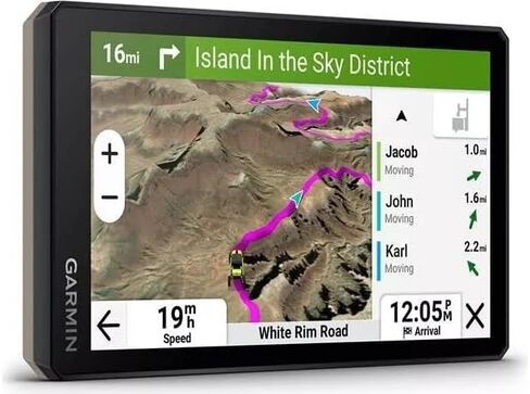 Garmin Tread 2 Overland Edition-8 "All-Terrain GPS Navigator للسفر خارج الشبكة مع ملاحة درب بدوره ، وخرائط Topo & Satellite ، و Weather ، وركوب المجموعة + قابلة للارتداء. in Kuwait