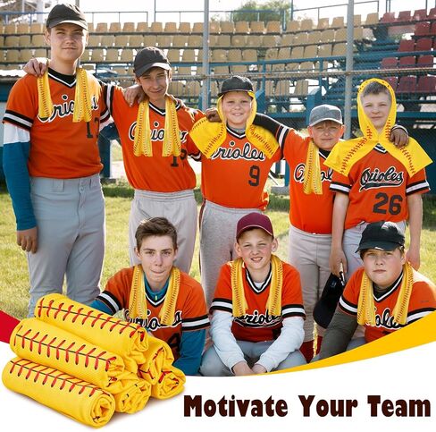 Strdfeve 6PCS Softball Cooling Hoodie Towel for Neck and Face,Absorbent Quick Drying Ice Towels,Breathable Chilly Cooling Head Wraps for Softball Team Player Coaches Gift Sport Party Favors in Saudi Arabia