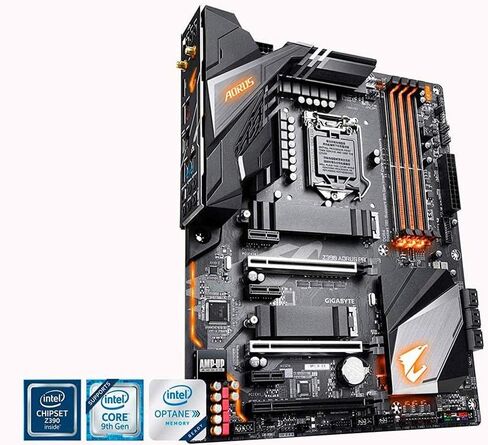 Gigabyte Z390 Aorus Pro Wi-Fi (Intel LGA1151/Z390/ATX/2XM.2 الحراسة الحرارية/على متن AC Wi-Fi/RGB Fusion/Gaming اللوحة الأم) in Saudi Arabia