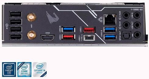 Gigabyte Z390 Aorus Pro Wi-Fi (Intel LGA1151/Z390/ATX/2XM.2 الحراسة الحرارية/على متن AC Wi-Fi/RGB Fusion/Gaming اللوحة الأم) in Saudi Arabia