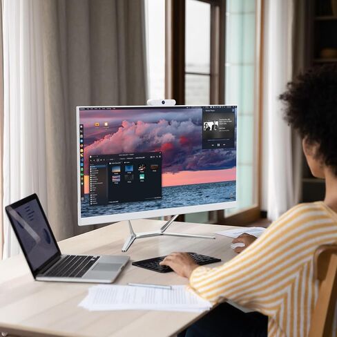 23.8 "كمبيوتر سطح المكتب الكل في واحد ، معالج N100 (حتى 3.40 جيجا هرتز) ، وذاكرة وصول عشوائي سعة 16 جيجا بايت سعة 512 جيجا بايت ، وعرض IPS FHD ، و WiFi و BT 4.2 in Saudi Arabia