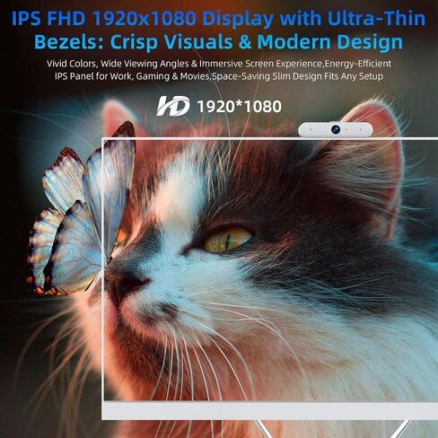 23.8 "كمبيوتر سطح المكتب الكل في واحد ، معالج N100 (حتى 3.40 جيجا هرتز) ، وذاكرة وصول عشوائي سعة 16 جيجا بايت سعة 512 جيجا بايت ، وعرض IPS FHD ، و WiFi و BT 4.2 in Saudi Arabia