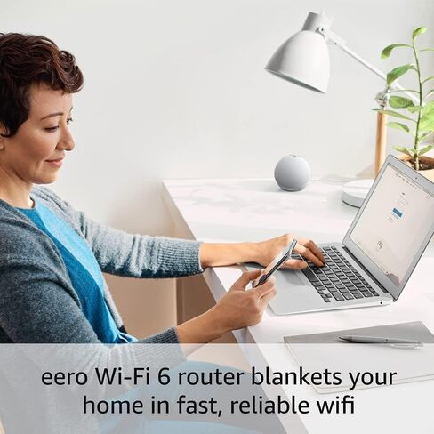 Ring Alarm Pro 13-Piece Kit (newest model) and eero Wi-Fi 6 Router - built-in eero Wi-Fi 6 extender and 30-day free Ring Home subscription in Saudi Arabia