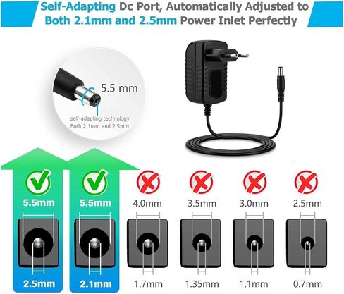 14V 2A AC 100V-240V محول المحول الجهد 5.5 مم × 2.1 مم (قابس أمريكي) in Kuwait