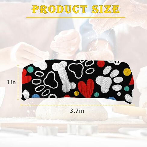 Wheat Harvest Bread 5-Pack Cloth Covers for Sourdough Starter Jar, Cloth Covers Reusable Lid Top Cover Sourdough Proofing Bread Fermentation Baking Supplies for 3-4 Inch Jar Mouth in Saudi Arabia