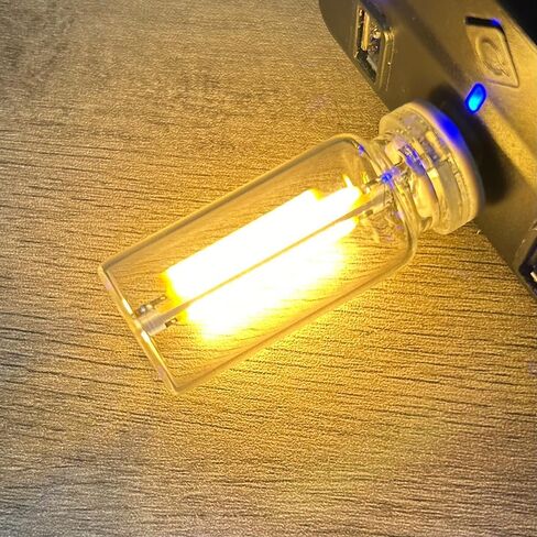 Lights by Night, Mini LED Bulb Lamp, Plug-in, Warm White, Ideal for Bedroom, Nursery, Car USB Atmosphere Light, Multi-Color in Saudi Arabia