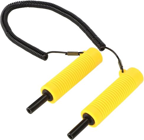 AQXREIGHT ICE RECRANCELE RICKS KIT MAVIS GRIP MIVIS ICE AWLs مع صافرة لصيد الأسماك في حالات الطوارئ الأصفر (أصفر) in Saudi Arabia
