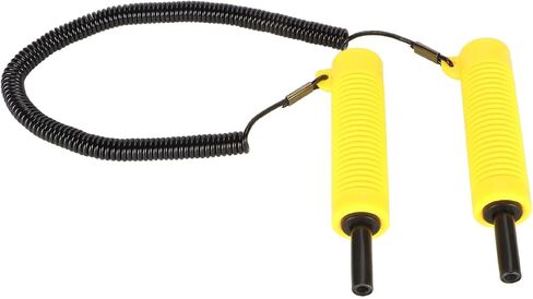 AQXREIGHT ICE RECRANCELE RICKS KIT MAVIS GRIP MIVIS ICE AWLs مع صافرة لصيد الأسماك في حالات الطوارئ الأصفر (أصفر) in Saudi Arabia