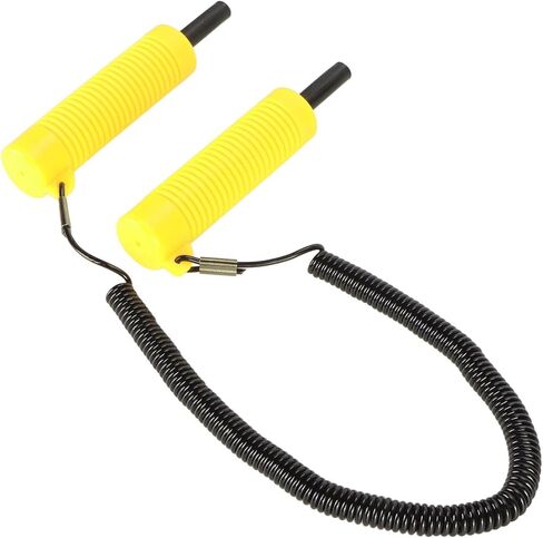 AQXREIGHT ICE RECRANCELE RICKS KIT MAVIS GRIP MIVIS ICE AWLs مع صافرة لصيد الأسماك في حالات الطوارئ الأصفر (أصفر) in Saudi Arabia