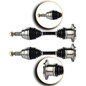 ECCPP CV Axle Shaft Assembly fits for 1999 2000 2001 2002 2003 2004 2005 2006 2007 for Cadillac Escalade ESV EXT for Chevy Avalanche 4.3L 4.8L 5.3L 6.0L 6.2L Front Left Right 2PC