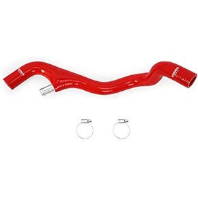 Mishimoto MMHOSE-F2D-05ERD Lower Overflow Hose Compatible With Ford 6.0 Powerstroke 2005-2007 Red